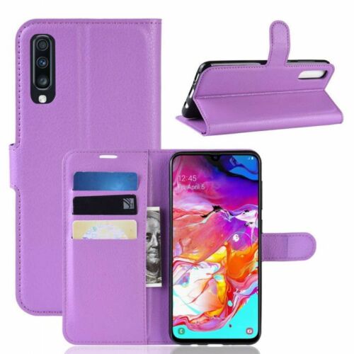 Leather Folio Wallet Case for Samsung Galaxy A20 / A30 Leather Folio Wallet Case for Samsung Galaxy A20 / A30